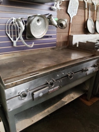 HUSSCO USED Garland Gas 5' Griddle Restaurant Kitchen  Equipment