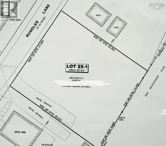 Lot 1921 Rundles Lane Westville, Nova Scotia63005673537153122