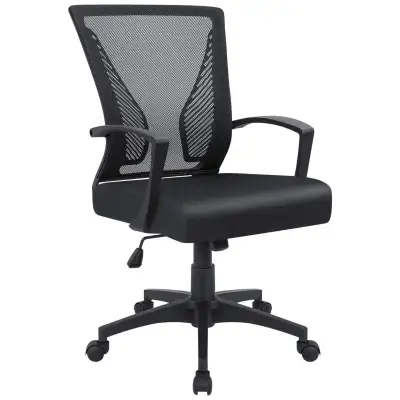 BRAND NEW - PACK OF 2 Furmax Office Chair Mid Back Swivel Lumbar, View more