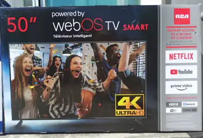 RCA 50" WEBOS TV SMART 4K, View more