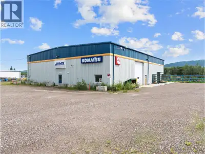 Exceptional opportunity to acquire a modern industrial facility situated on 2.40 acres in Chetwynd's...