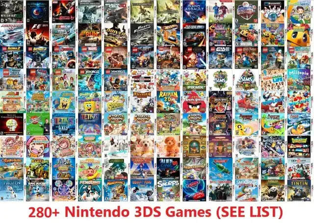 BLACK NINTENDO 3DS XL I 2200+ GAMES I TOP VALUE I 280+ 3DS GAMES in Nintendo DS in Kitchener / Waterloo - Image 4