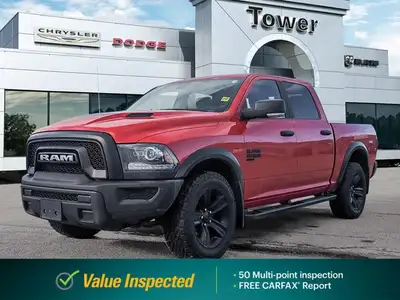Come see this 2022 Ram 1500 Classic Warlock. Its Automatic transmission and 3.6L V6 Engine engine wi...