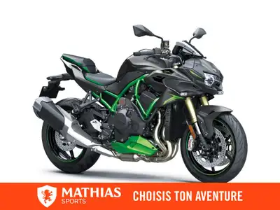 Concessionnaire des véhicules neufs et d'occasion. Sportive KAWASAKI Z H2 SE 2026 Le génie de la sur...