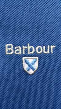 BARBOUR Polo Shirts Men's Size M 100% Pique Cotton - Brand NEW !