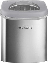FRIGIDAIRE -Silver Compact Ice Maker 26 lb per Day Brand New