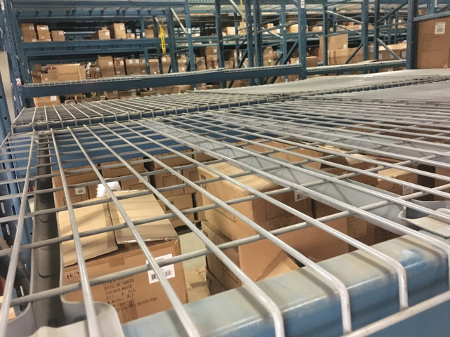 Wire Mesh Decks for Pallet Racking ( New & Used ) in Industrial Shelving & Racking in Markham / York Region - Image 2