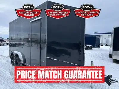 NEW 7.5x16ft Conquest Enclosed Cargo Trailer from Formula Trailers - Rear Ramp Door w/ Spring Assist...