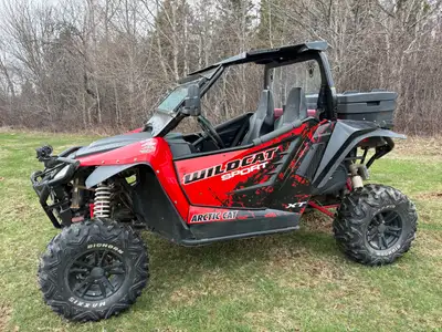 This Wildcat works and looks great It is a 700cc automatic with high and low range. It has 2x4 , 4x4...