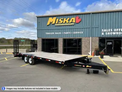 Miska 7 Ton Tandem Axle Deckover Float Trailer - Made in Canada Starting at just $11,095.00 - Financ...