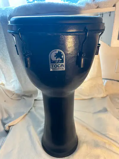 DJEMBE 12 INCH WITH TRANSPORTATION BAG, View more