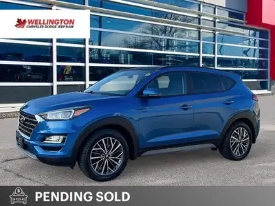 Beautiful Aqua Blue 2020 Hyundai Tucson Luxury AWD, 6-Speed Automatic, 2.4L 4-Cylinder, Leather, Sun...