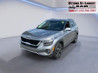 Introducing this 2023 Kia Seltos EX Premium AWD with 26,411 km on the odometer, finished in Steel Gr... (image 1)