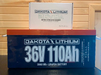 DAKOTA Lithium 36V 110AH LiFePO4 Deep Cycle, Full 11YR Warranty