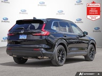 New Price! Odometer is 25680 kilometers below market average! Black 2023 Honda CR-V Sport One Owner... (image 4)