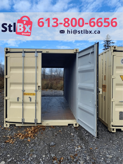 New 20ft Seacan with DOUBLE DOORS! Only $4750, View more