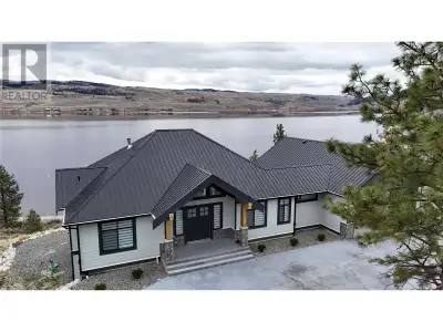 Waterfront home on Nicola Lake! This lake house was recently completed by the experienced Timbermark...