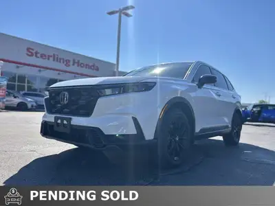 Command every journey in the 2024 Honda CR-V Hybrid EX-L, a stunning Sport Utility finished in prist...