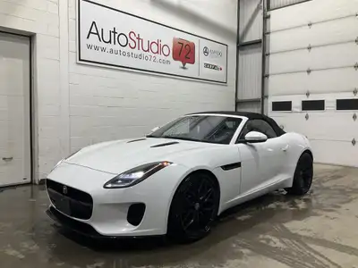 Le Jaguar F-TYPE 2019 décapotable offert chez AutoStudio 72 à Mirabel propose une présentation nette...