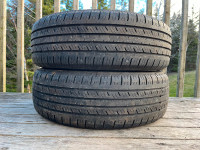 Two 185/65R15 Summer Tires Excellent Tread