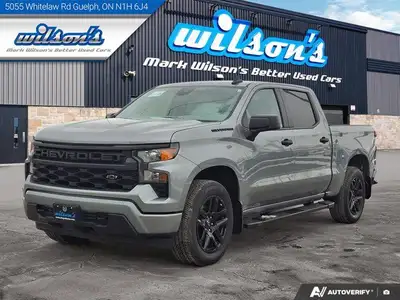 Check out this certified 2023 Chevrolet Silverado 1500 Custom | 4WD | Power Seat | Multi-Flex Tailga...