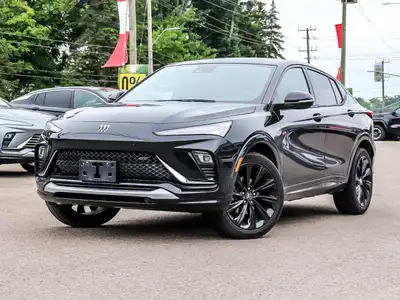 Introducing the 2024 Buick Envista Sport Touring, a standout SUV with a striking black exterior and...