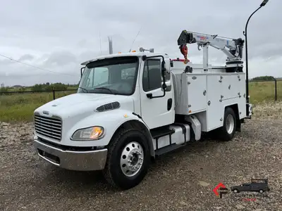 Countryside Fleet 2018 Freightliner M2-106 Regular Cab 4x4 Service Truck + 6.7L Cummins Diesel + 4x2...