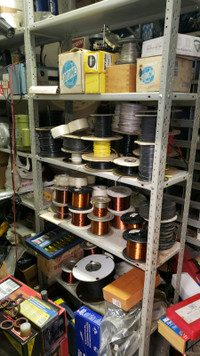 Left OverElectric motor repair supplies, copper, insulation, etc