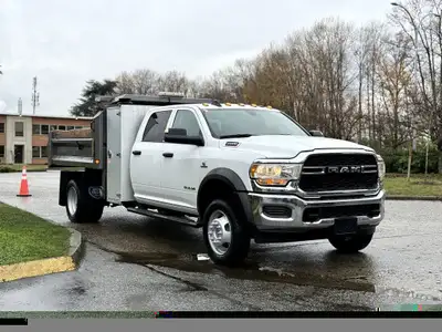 2021 Ram 5500 Dump Truck Crew Cab Cummins 4X4 Gear Selector Aux Switches Air Conditioning / Heat USB...