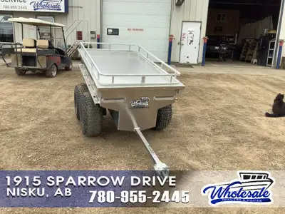 MARLON ATV TUB TRAILER WITH LID FOR SALE IN NISKU, AB ARTICULATING AXLE TANDEM WALKING BEAM AXLE TIE...