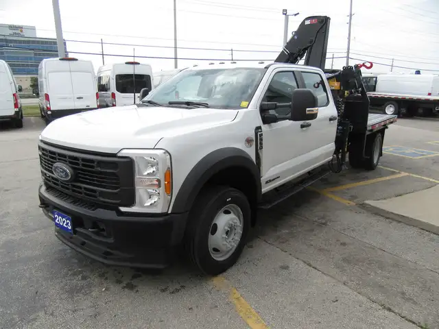 2023 Ford F-550 DIESEL CREW CAB 4X4 NEW KNUCKLE BOOM CRANE in Cars & Trucks in Oakville / Halton Region - Image 8
