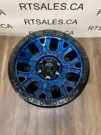 17x9 Fuel Traction Rims 6x139.7 GM 1500 Ram