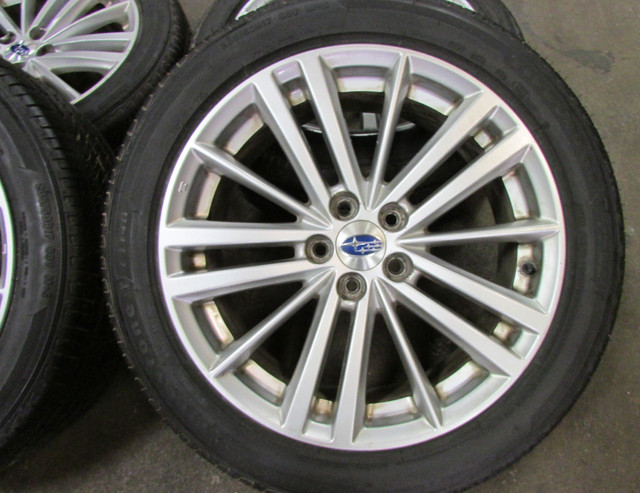 Subaru Impreza 205 50 R17 Rims Firestone Tires in Tires & Rims in Mississauga / Peel Region - Image 2