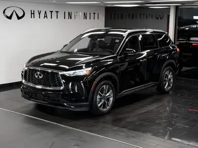 The 2024 INFINITI QX60 LUXE serves as the tech-forward sweet spot of the lineup, balancing premium u...
