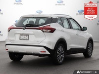 Recent Arrival! White 2024 Nissan Kicks SV FWD CVT with Xtronic 1.6L 4-Cylinder DOHC 16V APPLE CAR P... (image 3)