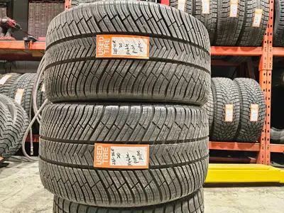 A pair of good used P285/35R20 104 V Michelin Pilot Alpine PA4 MO install and balance $475 Loose pur...