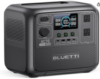Portable Power Station BLUETTI AC70, 1000W, 768Wh-NEW