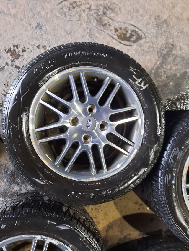 195 60 15 - RIMS AND TIRES - ALL SEASON - FORD FOCUS in Tires & Rims in Kitchener / Waterloo - Image 4