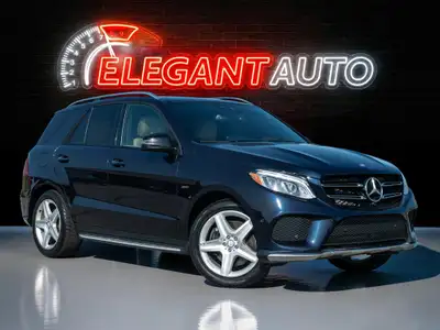 2016 Mercedes Benz GLE-450 AMG Dark Blue Exterior on Beige Interior comes with Navigation and 360 Ca...