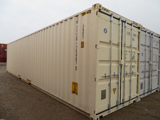 NEW 40' HIGH CUBE SHIPPING STORAGE CONTAINERS $6000.00 in Other Business & Industrial in St. Albert