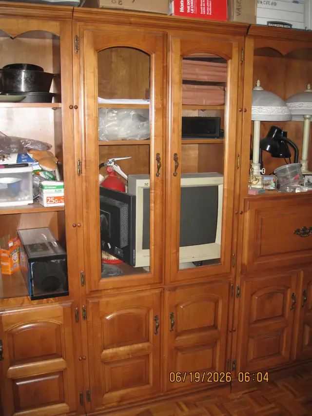 3 piece wall unit storage set for living room in Bookcases & Shelving Units in City of Toronto - Image 4
