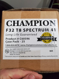Sealed case of 25 fluorescent bulbs F32 T8 (48") Sudbury Ontario Preview