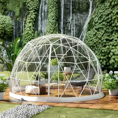 NEW 12 FT 10 PERSON GARDEN DOME BUBBLE TENT S3138, View more