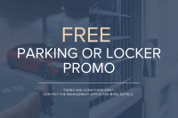 No Last Month's Rent Deposit Free Parking or Locker Promo Visit our Website: https://www.capreit.ca/... (image 2)