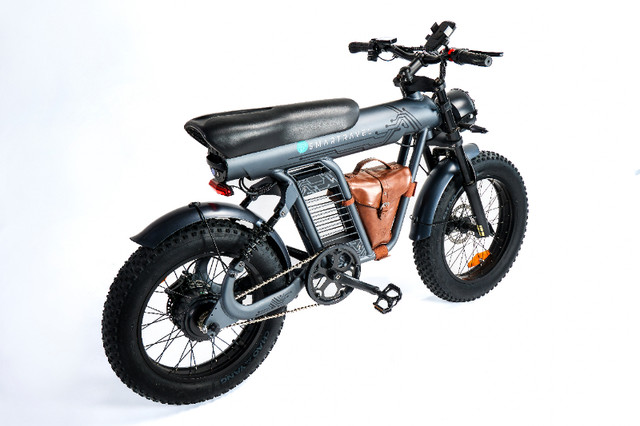 1200W Fat Tire Retro Ebike 55km/h Free Shipping 18M Warranty in eBike in London - Image 3