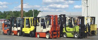 PROPANE and ELECTRIC FORKLIFTS AIR and CUSHION TIRES