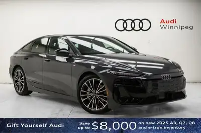 This Audi A6 e-tron delivers a Electric engine powering this Automatic transmission. Window Grid And...