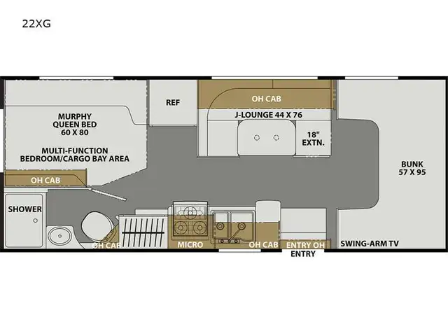2023 Coachmen RV Freelander 22XG in RVs & Motorhomes in Dawson Creek - Image 3