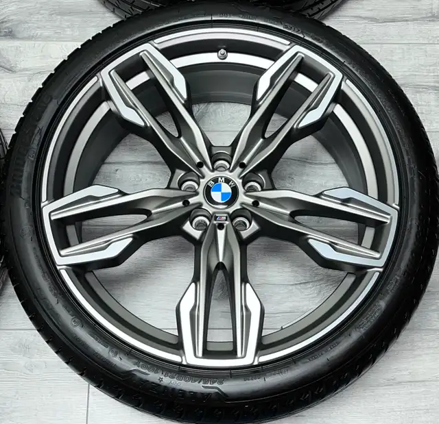 2020 BMW X3 / X4 21" OEM Rims & Tires & TPMS *BRAND NEW* in Tires & Rims in Markham / York Region - Image 5