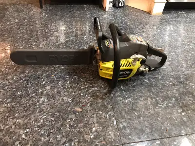 Ryobi 16 inch 38cc Chain Saw.